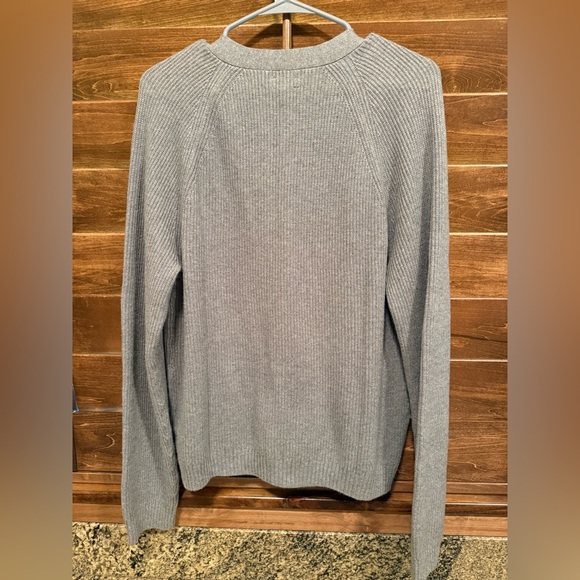 NWT J. Crew Classic Gray Cardigan - Picture 2 of 3